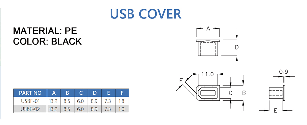 Protection case USBF-01